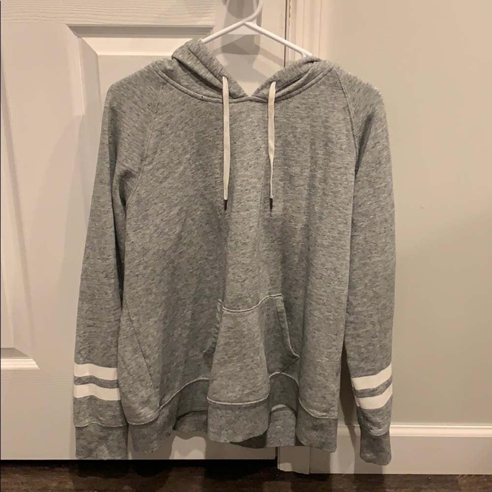 Grey Pocket Hoodie